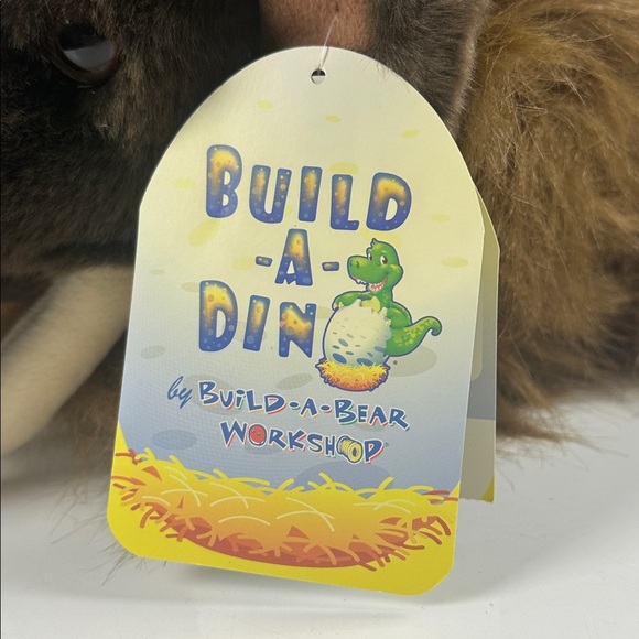 Build-A-Bear Brown Woolly Mammoth Plush - Build a Dino Friendosaur 2009 - NWT - Picture 2 of 9